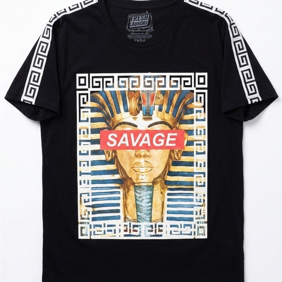 Other - Savage Pharaoh Black Graphic Tee